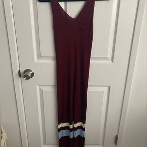H&M knit midi dress